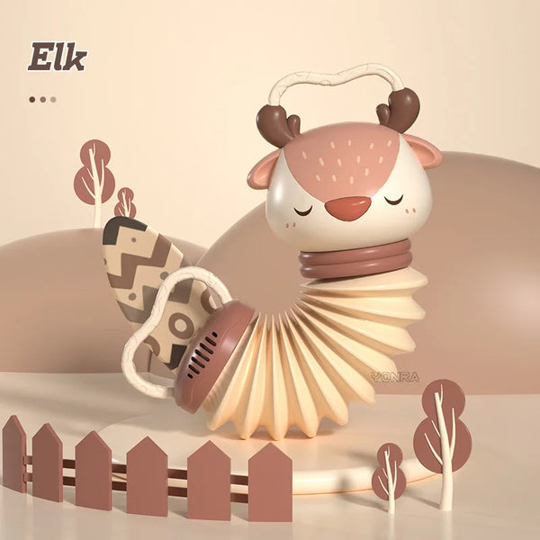 2-in-1 Baby Muziek- & Rammelspeelgoed – Zachte Geluiden & Sensorische Stimulatie 🎵👶