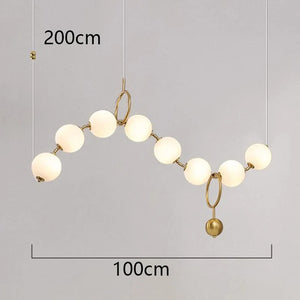 Zeliorao Moderne LED Hanglamp – Design Plafondlamp met Afstandsbediening voor Eetkamer & Woonkamer