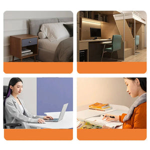 Opvouwbare LED-bureaulamp met verstelbare draaikop – Moderne werk- & studieverlichting
