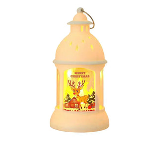LED kerstlantern op batterij – sfeervolle decoratie voor binnen en buiten
