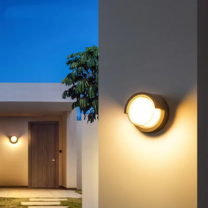 Moderne Buitenlamp met Bewegingssensor – Waterdichte LED Wandlamp voor Tuin, Terras & Voordeur