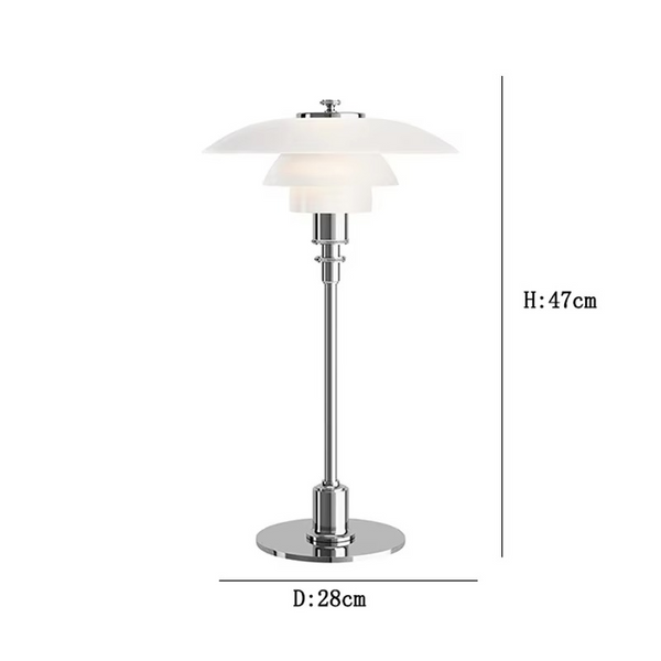 Elegante Scandinavische Tafellamp – Minimalistische LED Verlichting voor Huis & Kantoor
