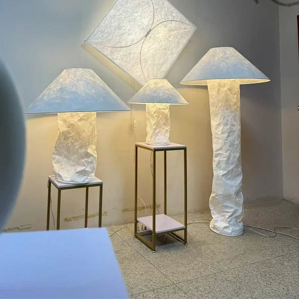 Armonéo Vloerlamp – Moderne LED Vloerlamp met Stoffen Kap voor de Woonkamer