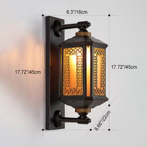 Oriëntaals Geïnspireerde Buiten Wandleuchte – Moderne Buitenverlichting in S & L