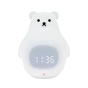LED Eisbear Nachtlampje en Wekker – Schattige & Functionele Bureau- en Sfeerverlichting
