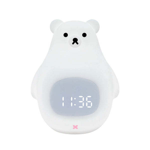LED Eisbear Nachtlampje en Wekker – Schattige & Functionele Bureau- en Sfeerverlichting