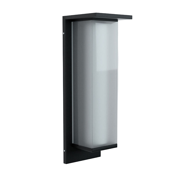 Rechthoekige Zonne LED Buitenlamp – Weerbestendige Wandlamp voor Tuin & Terras