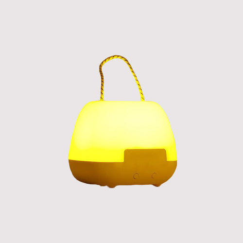 Moderne Draagbare LED Wekker met Nachtlampje – Compacte Verlichting voor Huis & Slaapkamer