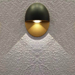 Minimalistische Ovale LED Buitenwandlamp – Moderne & Energiezuinige Verlichting