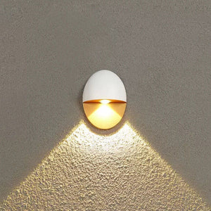 Minimalistische Ovale LED Buitenwandlamp – Moderne & Energiezuinige Verlichting