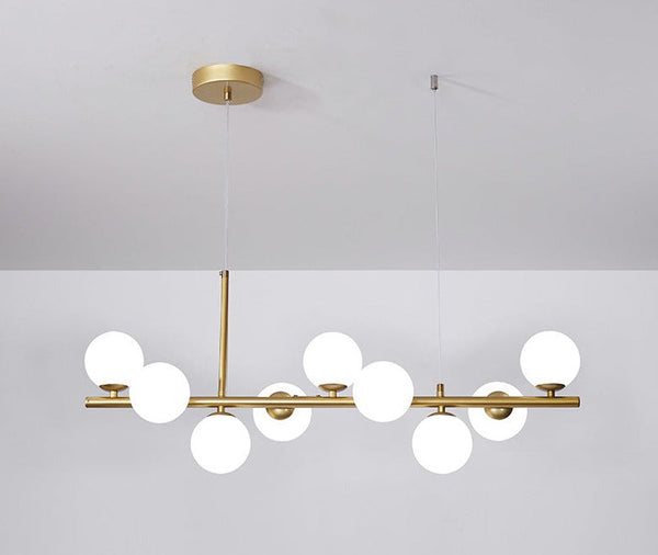 Moderne Gebogen LED Hanglamp – Stijlvolle Verlichting voor Eetkamer & Keuken