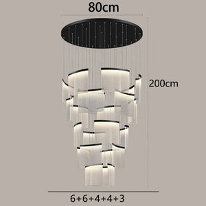 Célano Moderne Design Hanglamp – Grote LED Hanglamp voor Woonkamer en Eetkamer