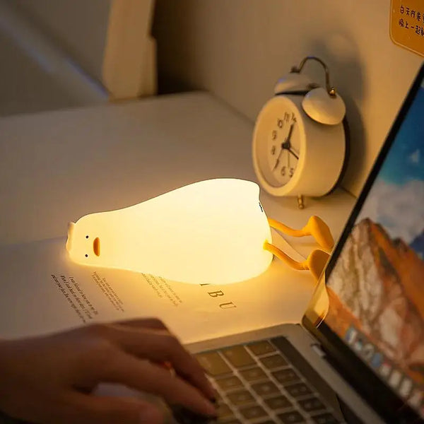 Touch-Actieve Bureau Lamp met Zacht Licht – Kinder Nachtlampje voor Slaapkamer & Bureau