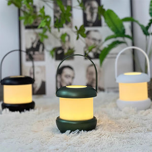Minimalistische Draagbare LED Tafel Laterne – Warm Sfeervol Licht voor Binnen & Buiten