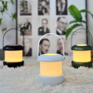 Minimalistische Draagbare LED Tafel Laterne – Warm Sfeervol Licht voor Binnen & Buiten
