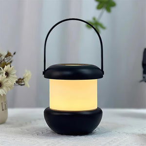 Minimalistische Draagbare LED Tafel Laterne – Warm Sfeervol Licht voor Binnen & Buiten