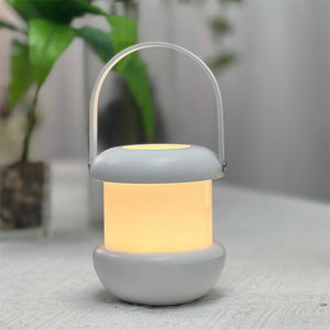 Minimalistische Draagbare LED Tafel Laterne – Warm Sfeervol Licht voor Binnen & Buiten
