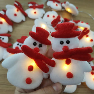 Kersthanger sneeuwpop – decoratie voor kerstboom, raam & wand (Huiran stijl)