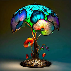 Kleurrijke Paddenstoeltafellamp – LED USB Licht voor Woondecoratie