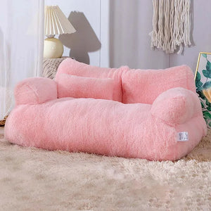 SofaLux Luxe Kattenbed – Pluche Winterbank voor Katten en Kleine Honden