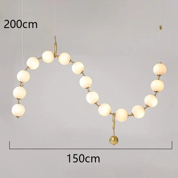 Zeliorao Moderne LED Hanglamp – Design Plafondlamp met Afstandsbediening voor Eetkamer & Woonkamer