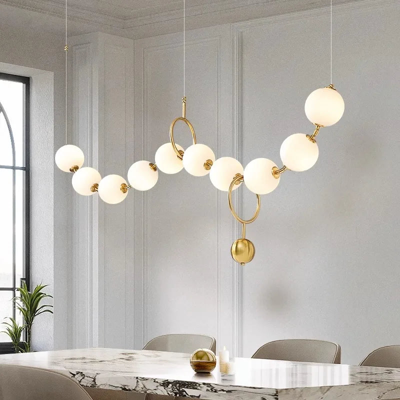 Zeliorao Moderne LED Hanglamp – Design Plafondlamp met Afstandsbediening voor Eetkamer & Woonkamer