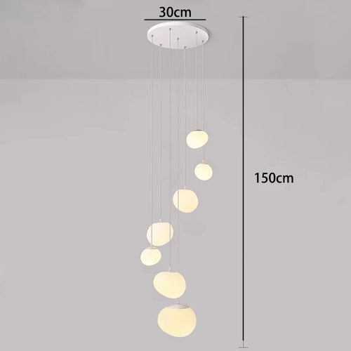 Orialys Moderne Kroonluchter – Grote Gouden LED Hanglamp voor Woonkamer & Trapgat