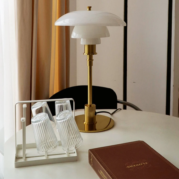 Elegante Scandinavische Tafellamp – Minimalistische LED Verlichting voor Huis & Kantoor