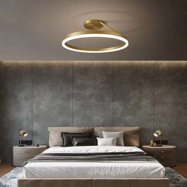 Halo LED Plafondlamp – Minimalistisch Scandinavisch Design voor Gezellige Interieurs