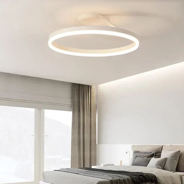 Halo LED Plafondlamp – Minimalistisch Scandinavisch Design voor Gezellige Interieurs