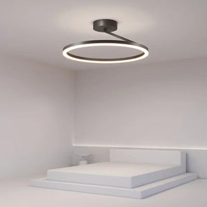 Halo LED Plafondlamp – Minimalistisch Scandinavisch Design voor Gezellige Interieurs