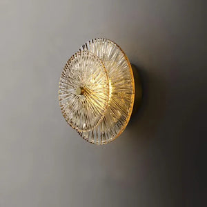 Minimalistische Ronde Wandlamp Moderne Glazen Wandverlichting voor Woonkamer, Hal & Slaapkamer
