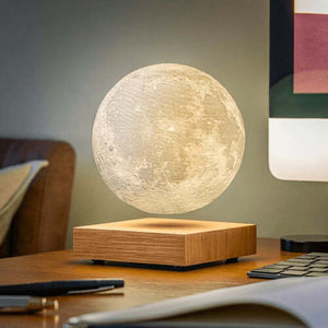 Zwevende 3D Maanlamp – Draadloze LED Tafellamp voor Interieurdecoratie