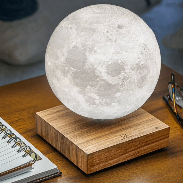 Zwevende 3D Maanlamp – Draadloze LED Tafellamp voor Interieurdecoratie