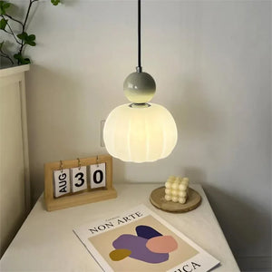 Elegante Art Deco Hanglamp – Crème Kap, Verstelbare Plafondlamp