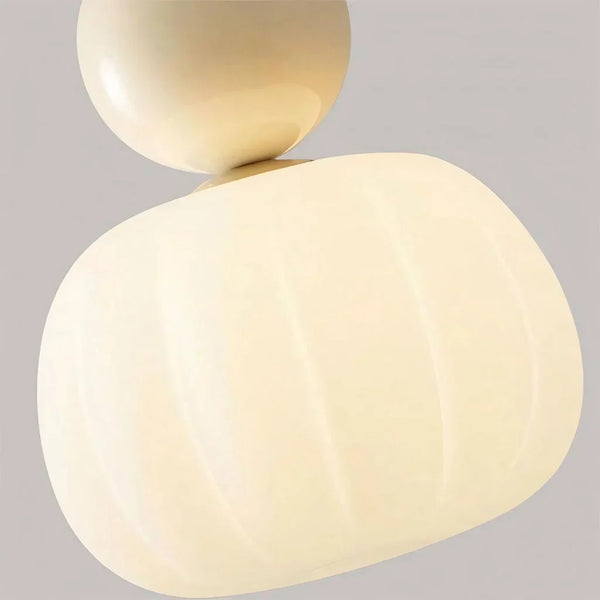 Elegante Art Deco Hanglamp – Crème Kap, Verstelbare Plafondlamp