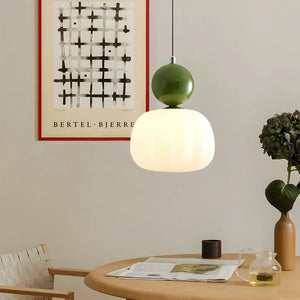 Elegante Art Deco Hanglamp – Crème Kap, Verstelbare Plafondlamp