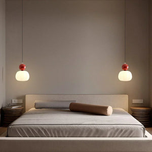 Elegante Art Deco Hanglamp – Crème Kap, Verstelbare Plafondlamp