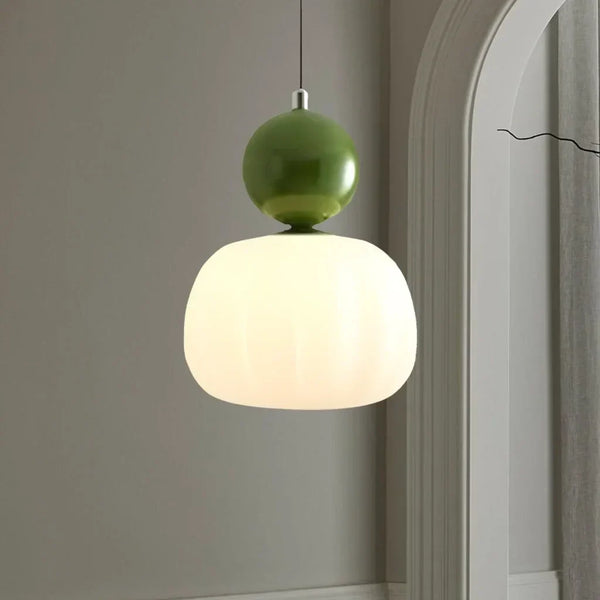 Elegante Art Deco Hanglamp – Crème Kap, Verstelbare Plafondlamp