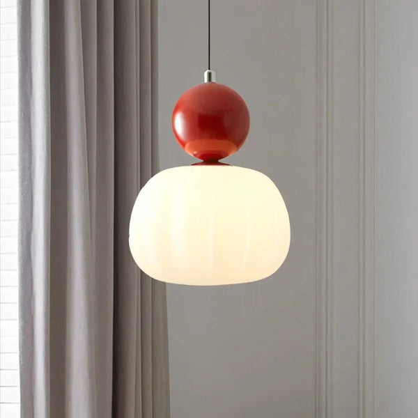 Elegante Art Deco Hanglamp – Crème Kap, Verstelbare Plafondlamp