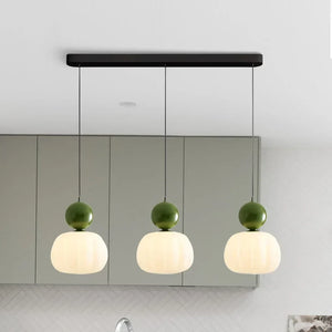 Elegante Art Deco Hanglamp – Crème Kap, Verstelbare Plafondlamp