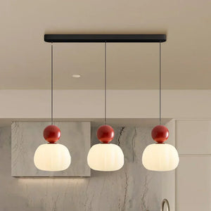 Elegante Art Deco Hanglamp – Crème Kap, Verstelbare Plafondlamp