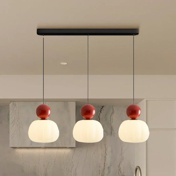 Elegante Art Deco Hanglamp – Crème Kap, Verstelbare Plafondlamp