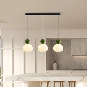 Elegante Art Deco Hanglamp – Crème Kap, Verstelbare Plafondlamp