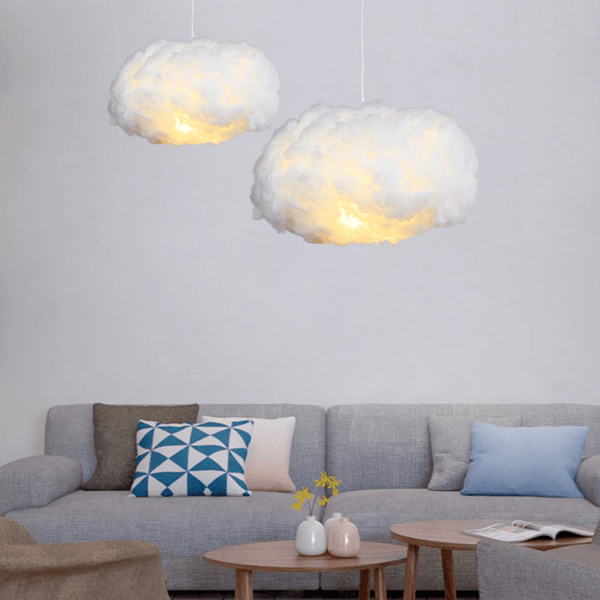 Fluffy Cloud LED Hanglamp Gezellig Sfeerverlichting voor Kinderkamers & Woonruimtes