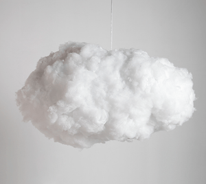 Pluizige Wolk LED Hanglamp – Gezellig Sfeerverlichting voor Slaapkamer & Kinderkamer