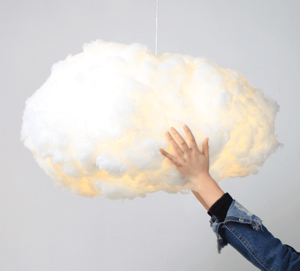 Fluffy Cloud LED Hanglamp Gezellig Sfeerverlichting voor Kinderkamers & Woonruimtes