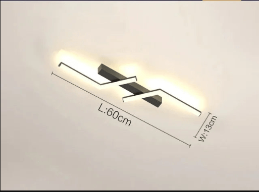 Moderne Inbouw LED Lijn Plafondlamp – Dimbaar & Minimalistisch Design