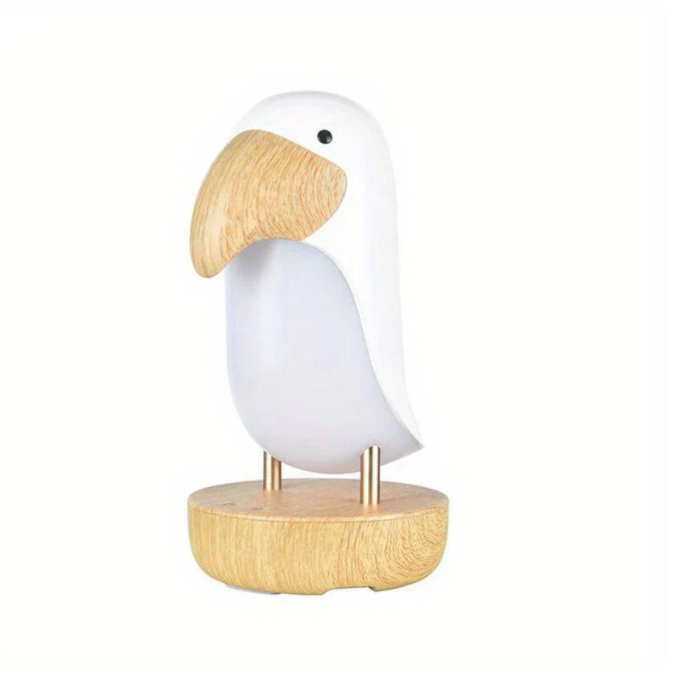 Oplaadbare LED Bureaulamp in Vogelvorm – Decoratief Nachtlampje voor Slaapkamer, Kinderkamer & Woonkamer