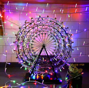 LED-lichtslinger Kerstverlichting – Kleurveranderende Lichtsnoer voor Binnen & Buiten – Muzieksynchronisatie, App-besturing & Energiezuinig